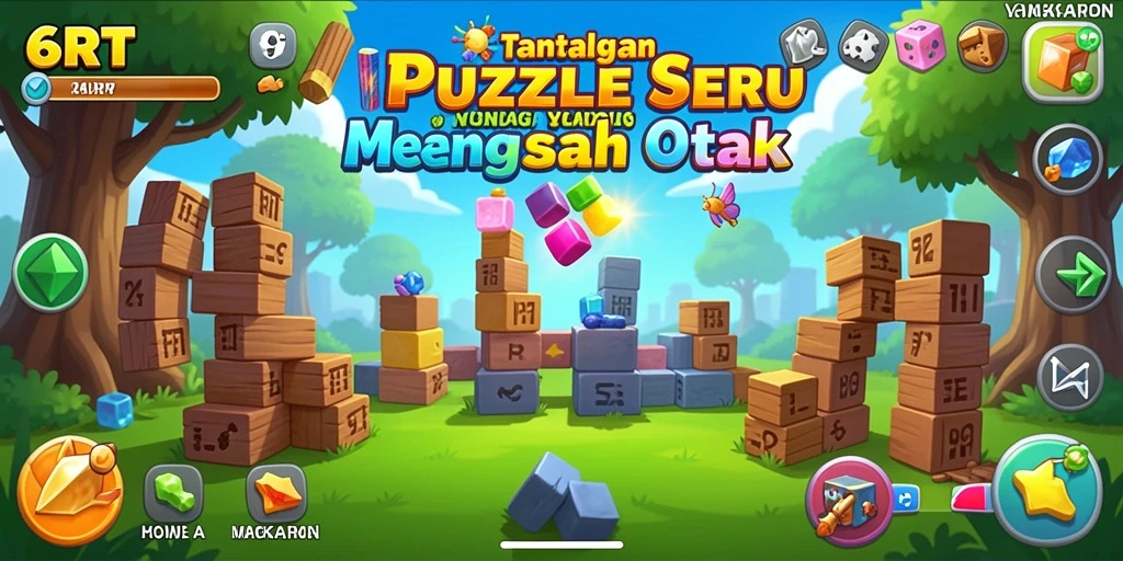 Tampilkan momen saat menyelesaikan teka-teki Puzzle di 6RT.