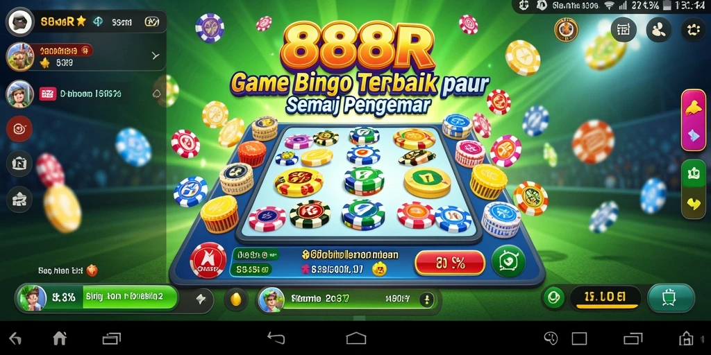 Tangkapan layar gameplay Bingo yang seru di 888R.