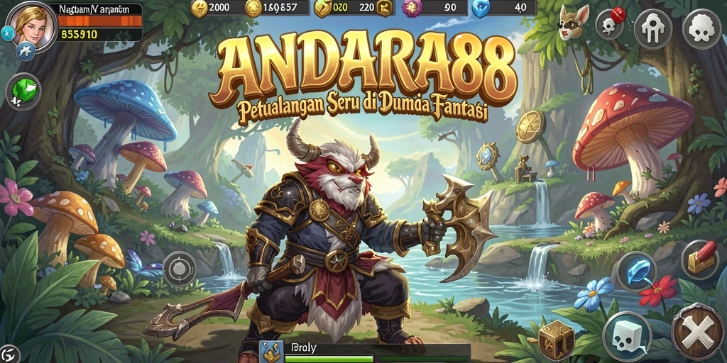 Gameplay seru ANDARA88 di dunia petualangan yang menakjubkan.