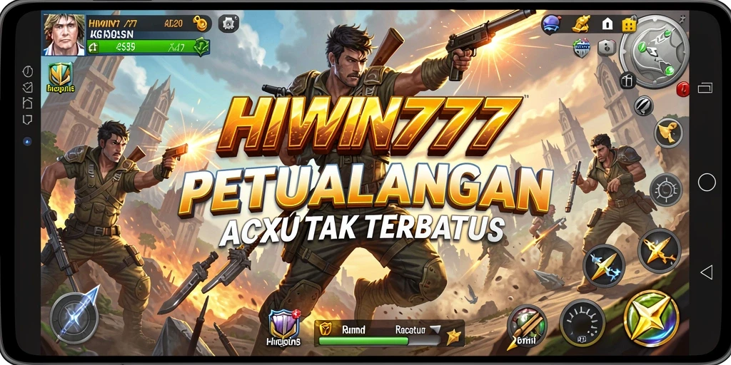 Tampilan gameplay seru dan grafis menawan dari HIWIN777.