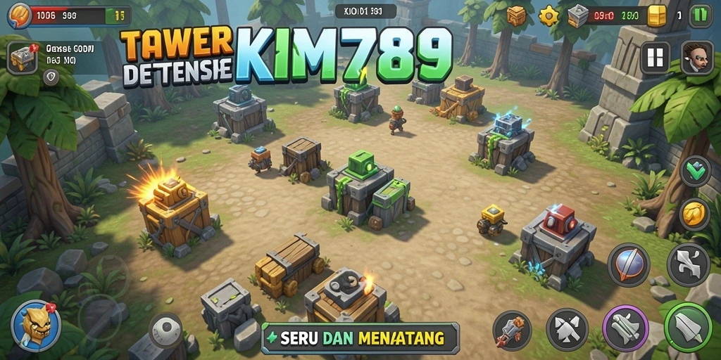 Gameplay menegangkan dalam KM789, siap mempertahankan bentengmu dari serangan musuh.