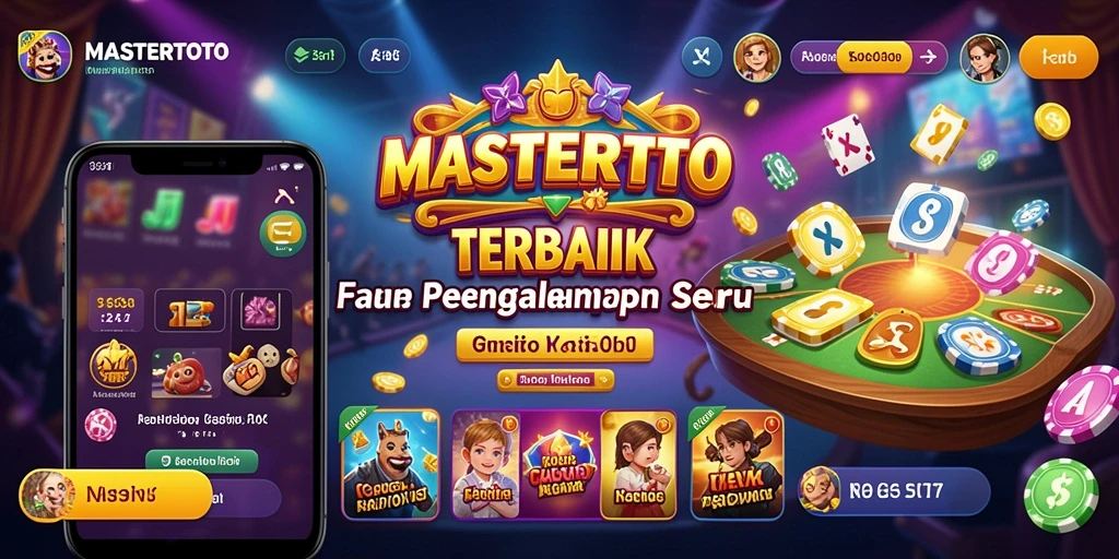 Tampilan gameplay seru MASTERTOTO di aplikasi Kasino.