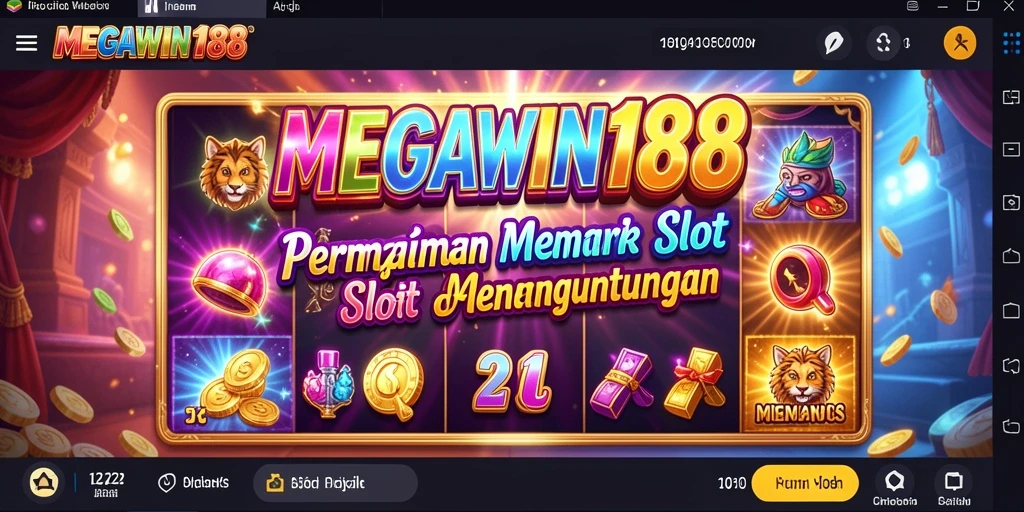 Tampilan gameplay menarik dari MEGAWIN188 yang menunjukkan keseruan bermain Slot.