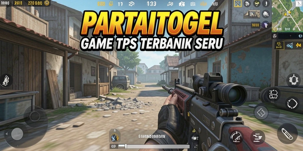 Tampilan seru gameplay PARTAITOGEL dengan aksi menengah.