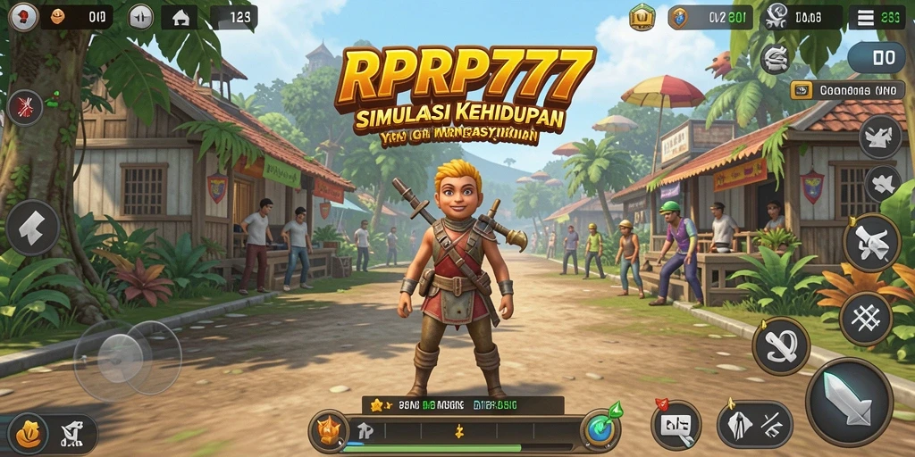 Tampilan menarik dari gameplay RPRP777 yang penuh dengan interaksi.